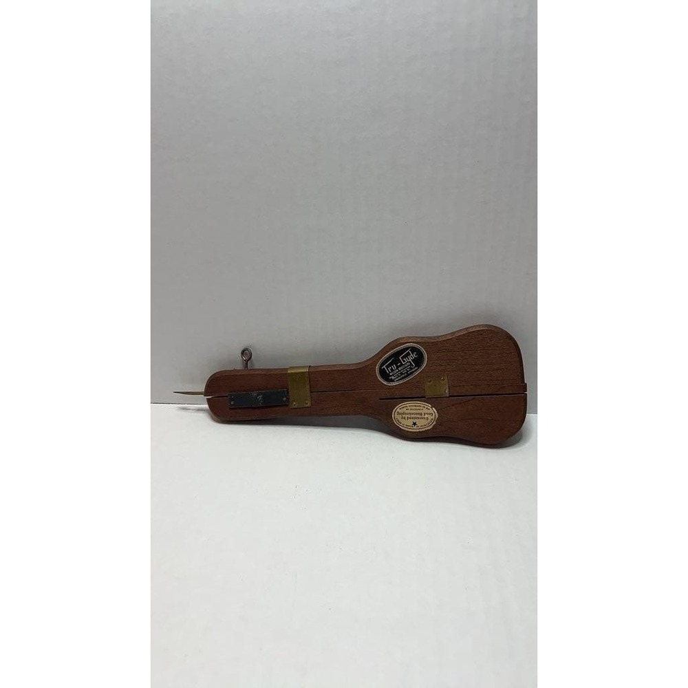 Vintage Tru-Lyde Wilson Brothers Wooden Slide Rule